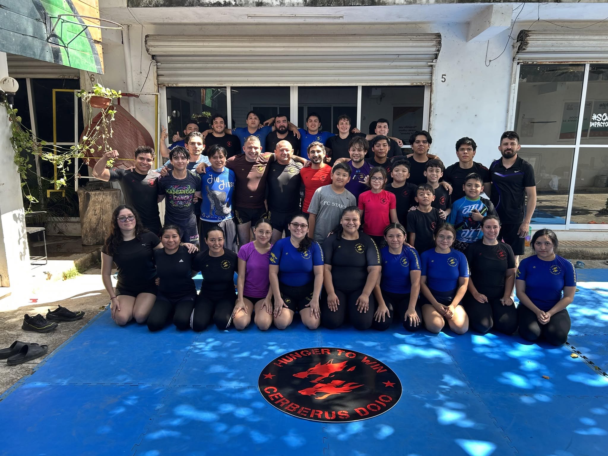 Equipo de Cerberus Dojo en Mérida